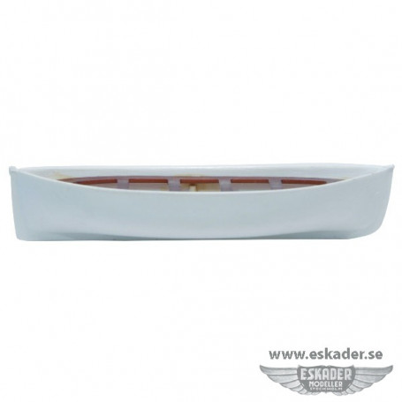 Ship's boat, fantail / elliptical sterned (plastic)