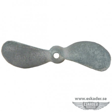 Propellers, 2 blades (white metal)