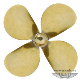 Propellers, 4 blades (brass)