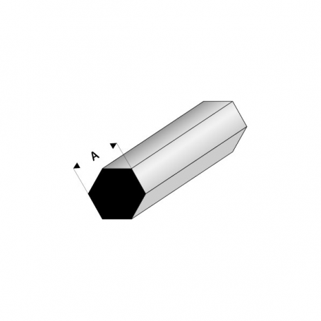 Styrene profile - Hexagonal