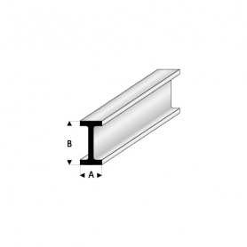 Styrene profile - I-beam