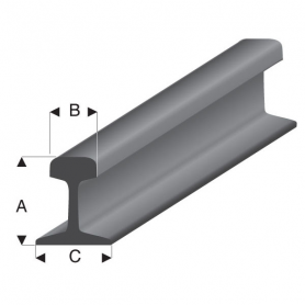 Styrene profile - Rail