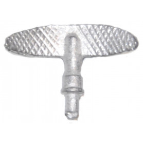 Radar antenna, white metal