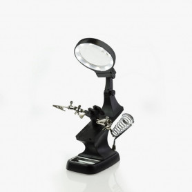 Helping Hands & Led Magnifier Workstation