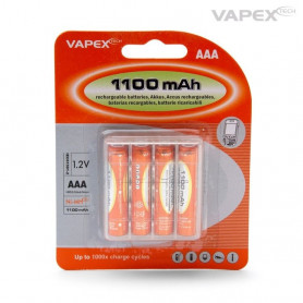 NiMH batteries AAA 4 pieces 1100 mAh