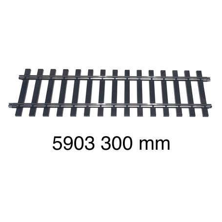 5903 Märklin rak 300 mm - skala 1 -begagnad