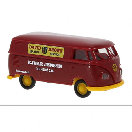 Volkswagen T1b - van, red, "David Brown"