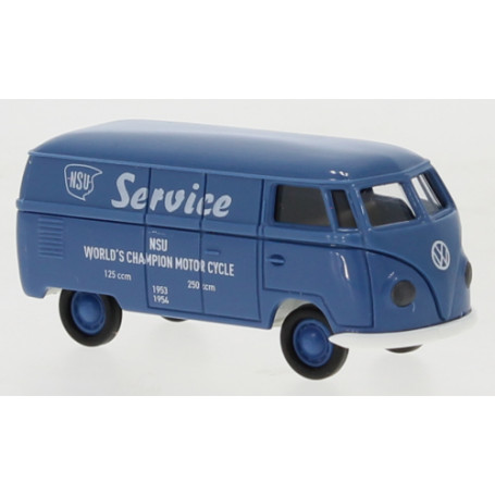 Volkswagen T1a - skåp, blå, "NSU Service"