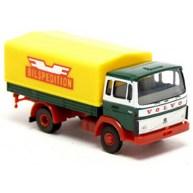 Volvo F 613, Lastbil - Green/Yellow - "Bilspedition"