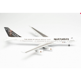 Iron Maiden Boeing 747-400 Skala 1:200