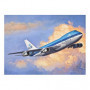 Boeing 747-200, plastic kit with color, glue and brushes. Scalea 1:450