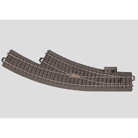 Märklin 24672 - C-Track Right Curved Turnout (H0)