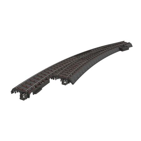 Märklin 24771 - C-Räls Slank kurvväxel vänster R3 30° (H0)