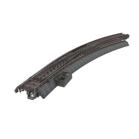 Märklin 24772 - C-Räls Slank kurvväxel höger R3 30° (H0)