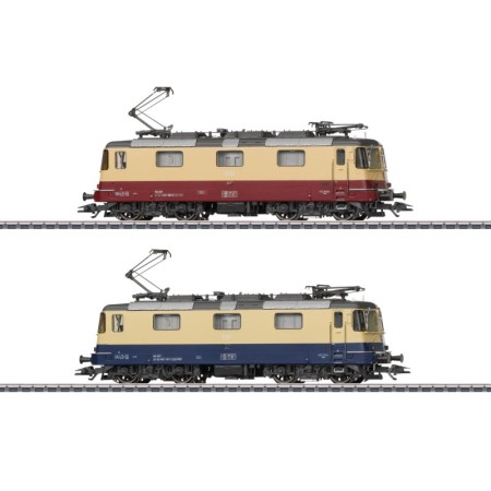 Märklin 37300 - Dubbelpack Ellok Re 421/TEE (H0)