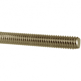 Brass, threaded rods