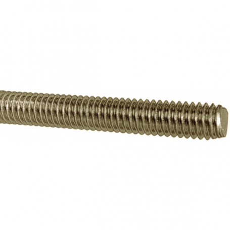 Brass, threaded rods