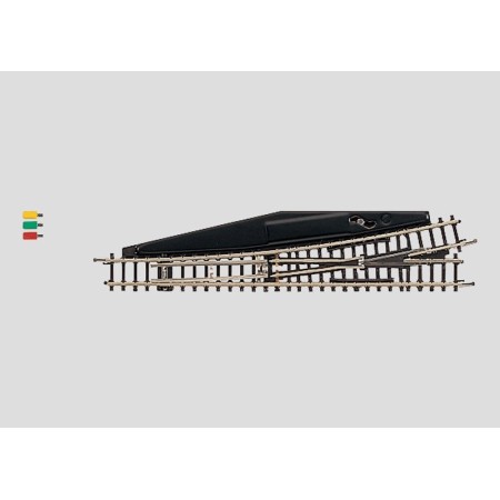 Märklin 8562 - Elväxel vänster r490 mm 13° (z)