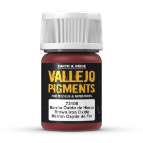 Pigment, Brown iron oxide, 30 ml - Vallejo 73108