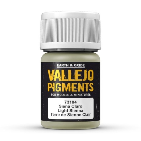 Pigment, Ljus sienna, 30 ml - Vallejo 73104