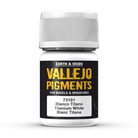 Pigment, Titanium white, 30 ml - Vallejo 73101