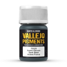 Pigment, Dark steel, 30 ml - Vallejo 73123