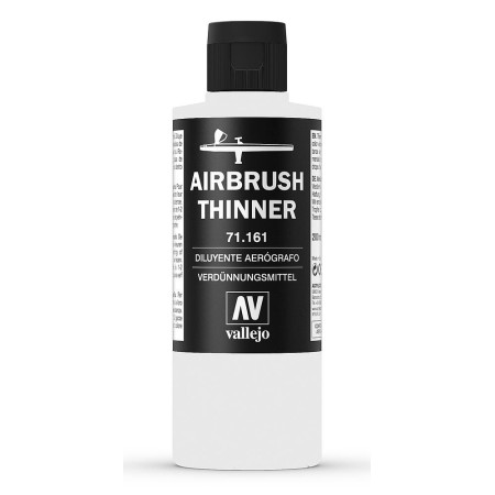 Airbrush Thinner, 200 ml - Vallejo 71161