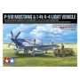 Tamiya 25205, N/A P-51D Mustang™ & 1/4-ton 4x4 Light Vehicle Set, kit scale 1/48