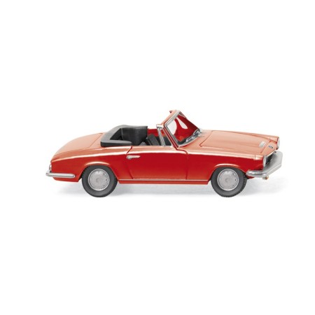 BMW 1600 GT Cabriolet - Red - Wiking (H0)