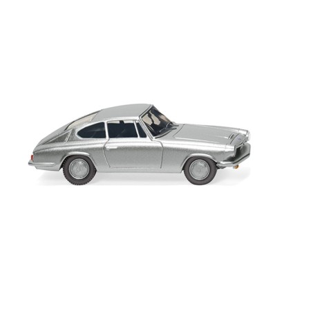 BMW 1600 GT Coupé - Silver - Wiking (H0)