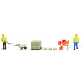 Road Work Set - Wiking (H0)