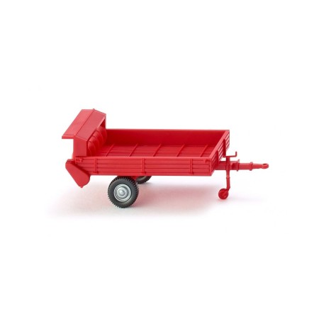 Fortuna Manure spreader, Red - Wiking (H0)