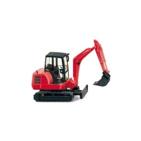 HR 18, Excavator, Red - Wiking (H0)