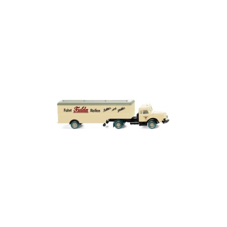 Krupp Titan, Semi-truck-trailer "Fulda Reifen" - Wiking (H0)