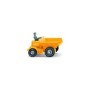 Minidumper with driver, Yellow - Wiking (H0)