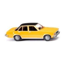 Opel Commodore B, Gul/Svart - Wiking (H0)