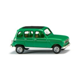 Renault R4 - Green - Wiking (H0)