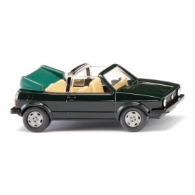 VW Golf I Cabriolet - Dark Green - Wiking (H0)