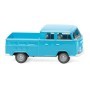 VW T2 Double Cabin - Light Blue - Wiking (H0)