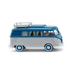 VW T1 camper van - agate grey/greenblue