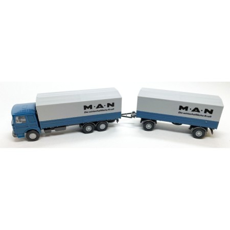 Truck with trailer, ”MAN”