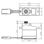 Savöx, SH-0257MG Plus Servo 2,2Kg 0,09s Alu Metal gears Micro