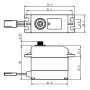 Savöx, SW-0230MG Plus Servo 8Kg 0,13s HV Metal gears WP