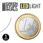 LED 1 mm - Varmvit - GSW 1382