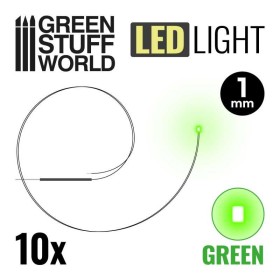 LED 1 mm - Green - GSW 1412