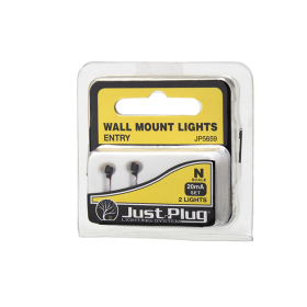 Wall Mount Lights  Just Plug Lighting System (N-Scale)