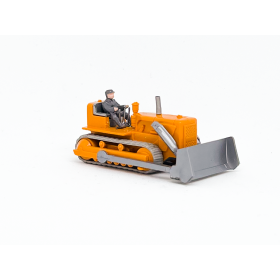 Wiking 1102/3C - Orange Bulldozer - Retro H0