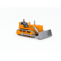 Wiking 1102/3C - Orange Bulldozer - Retro H0