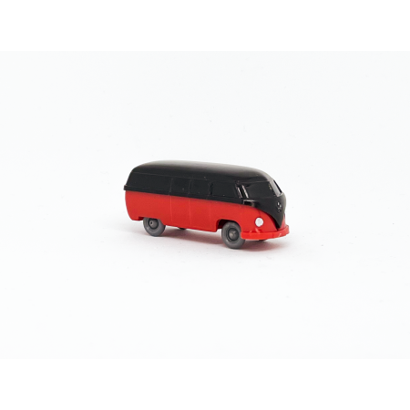 Wiking 138/2BS - Red/Brown VW T1 Box Van - Retro H0