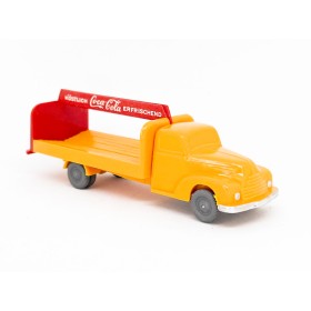 Wiking 166/1B - Yellow Coca Cola truck Ford - Retro H0